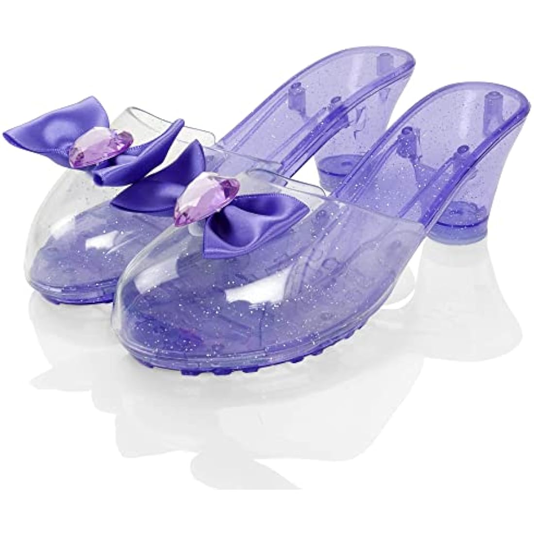 Little Fairy Princess Dress Up Shoes - 3 Soft Princess Jelly Shoes, Kids, For Girls Age 3-6 Years, Little Girls Shoe Storage Box, Fancy Dress, Toys