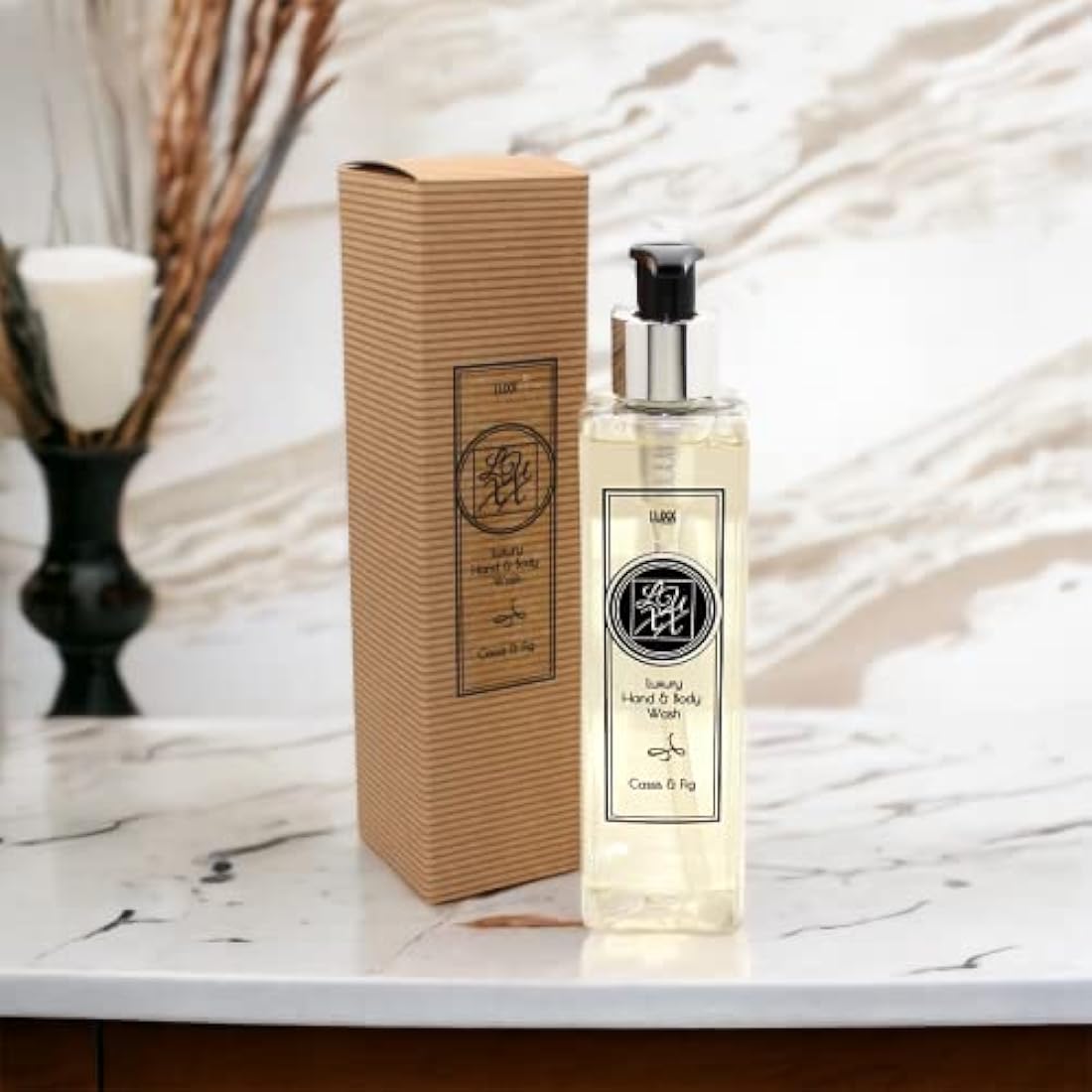 Luxx Creations - Hand Soap & Body Wash 250ml (Cassis & Fig) - Highly Fragranced, Free from SLS, Vegan Friendly