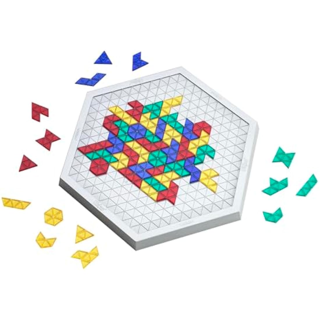 Blokus Trigon Board Game, Family Game for Kids and Adults, Use Strategy to Block Your Opponent, Easy to Learn, R1985