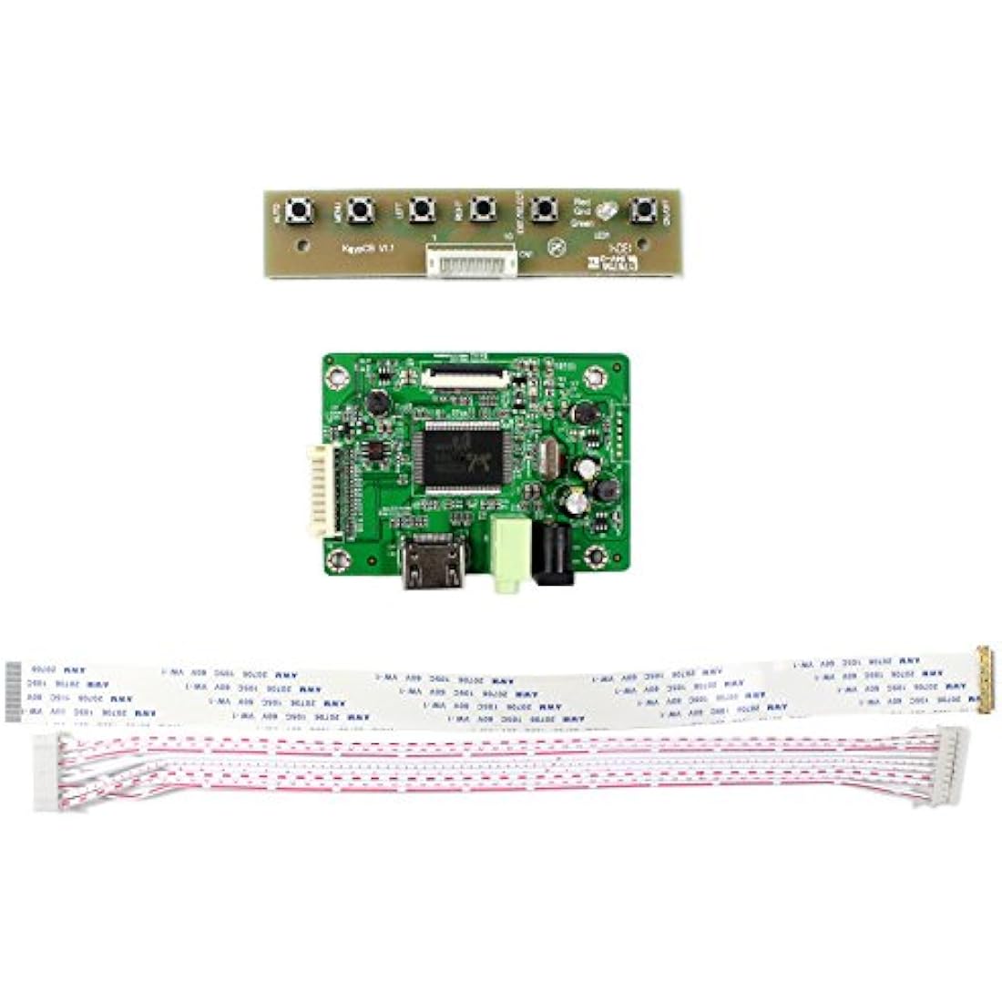 VSDISPLAY Controller Board 30 pin EDP for 11.6'' 13.3'' 14'' 15.6'' 1920x1080 NV140FHM NV156FHM NT156FHM N41 N140HCA EAC LTN173HL01 B156XTK01 B156HAN01 B173HAN01 LP173WF4 SP LCD Screen