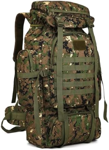 W WINTMING Military Hiking Backpack