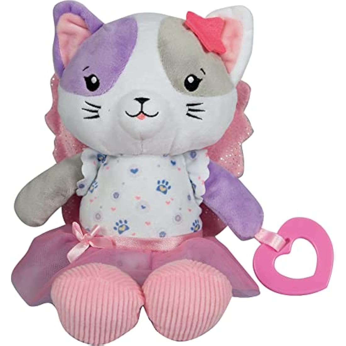 Clementoni Baby 17420, Katy the Kitty Plush Toy for babies, Ages 0 months Plus