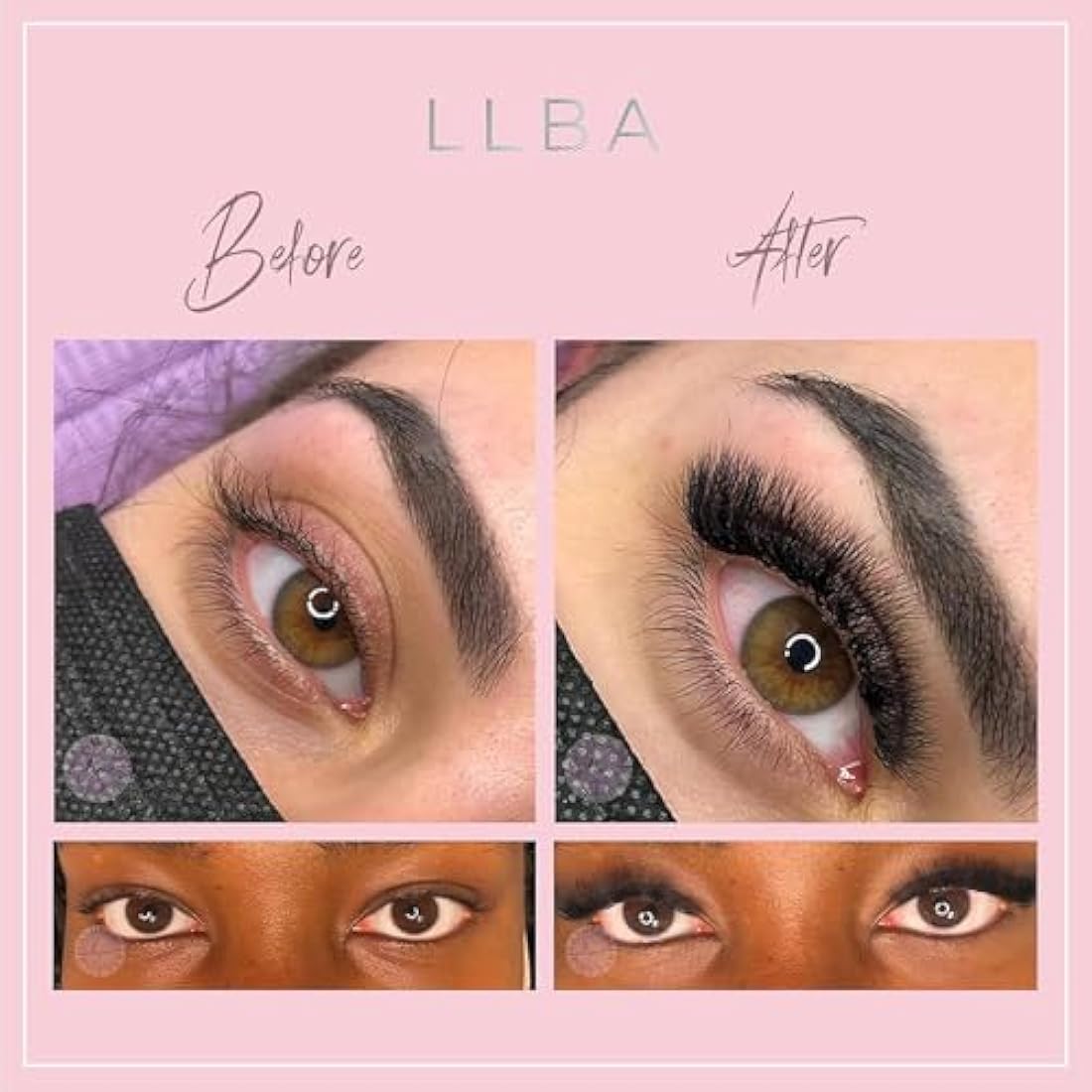 LLBA Promade Mix Fans | Handmade Volume Eyelashes | Multi Selections From 5D To 12D | C CC D Curl | Thickness 0.03~0.1 mm | 9-18mm Length | Long Lasting | Easy Application (8D-0.05 C, 9-10-11mm)