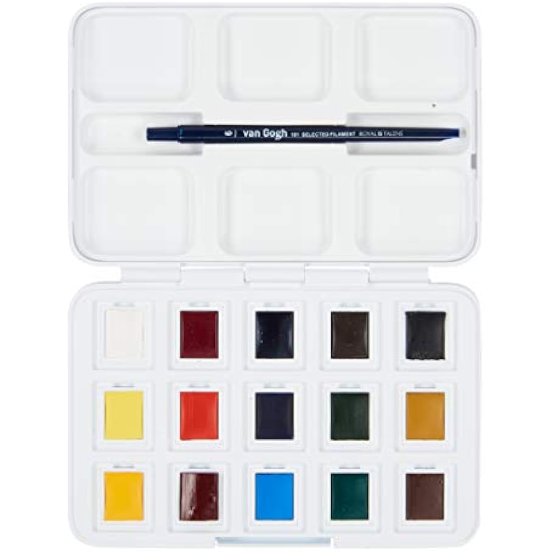 Van Gogh Watercolour Set Van Gogh Pocket Box of 12 Half-Pots + 3 Free