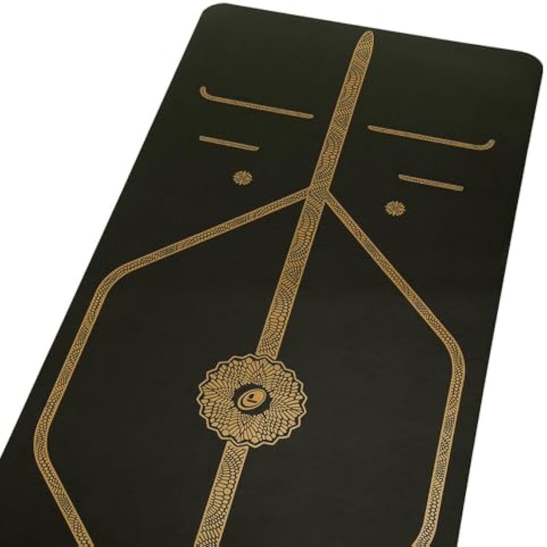 Liforme Travel Yoga mat – Patented Alignment System, Warrior-like Grip, Non-slip, Eco-friendly and Biodegradable, Ultra-lightweight, Sweat resistant, Long, Wide and Thick