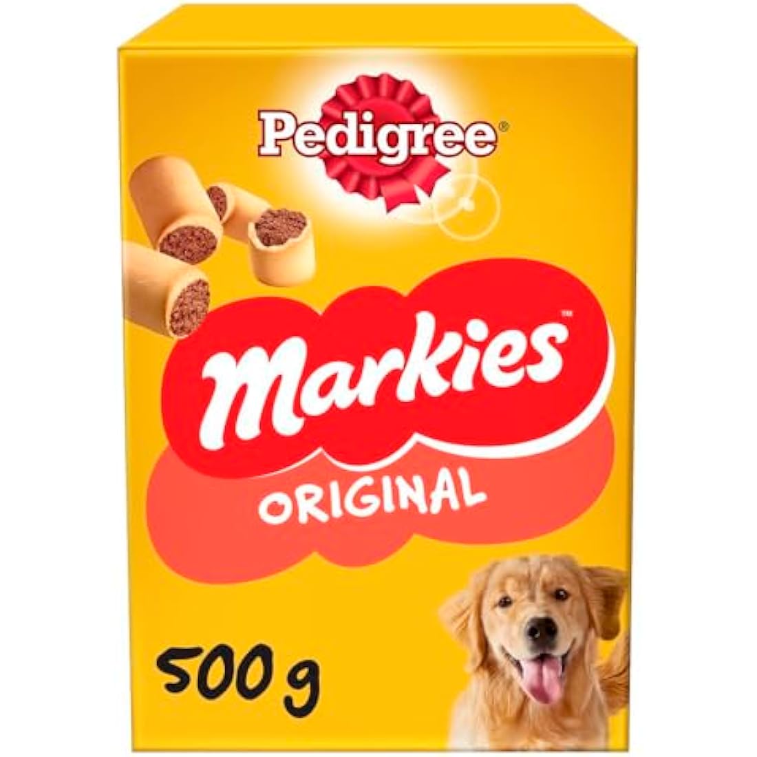 Pedigree Markies - Biscuits Dog Treats With Marrowbone, 12 x 500g