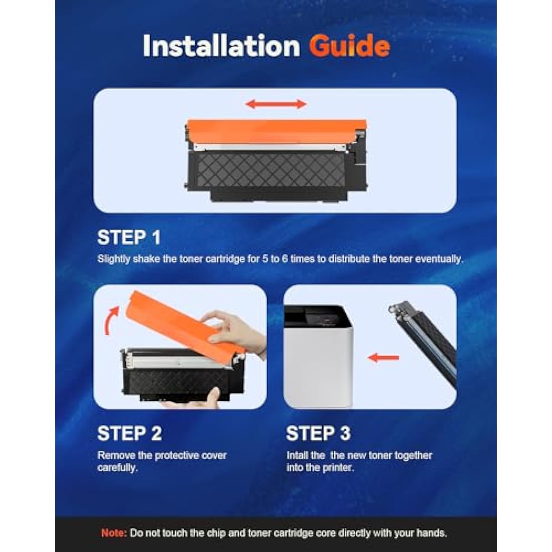 Skydo 117A Toner Cartridges Compatible for HP 117A Toner W2070A W2071A W2072A W2073A for HP Color Laser MFP 178nw 179fnw 150nw 150a 178nwg 179fwg Printer (Black, Cyan, Magenta, Yellow)