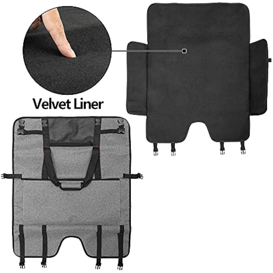 Trunab Monitor Carry Case Compatible with iMac 27" Desktop Computer/ 27" LCD Screens and Monitors, Protective Storage Case Monitor Dust Cover for 27" Screens and Accessories, Grey - Patented Design