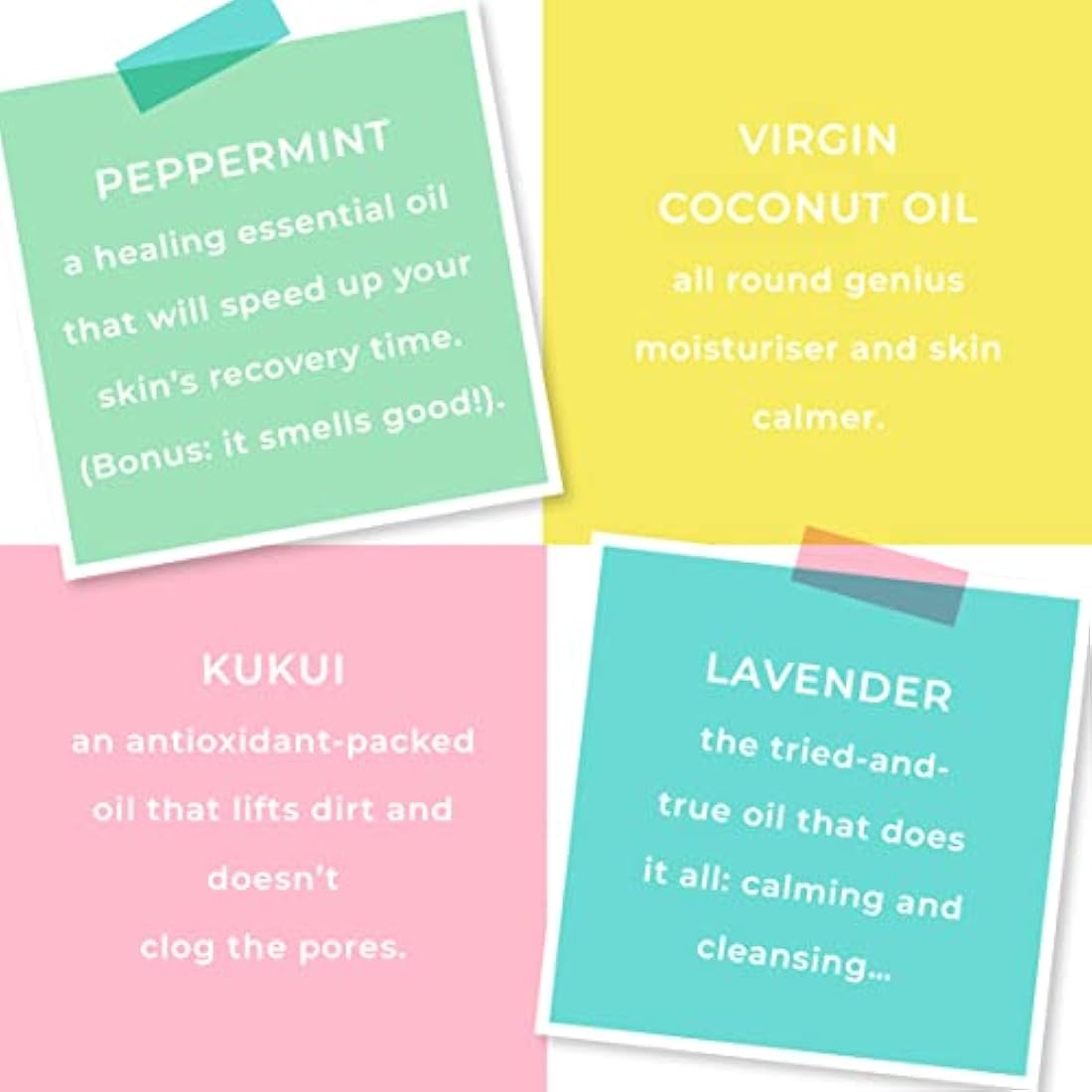 Spots & Stripes - Starter Skincare Set for Girls, Easy-to-Use and Natural Essentials for Teen and Young Skin, with Virgin Coconut, Kanuka and Niaouli, Super Gentle (150ml and 15g)