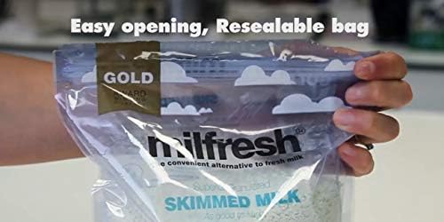 Milfresh Gold Superior Granulated Skimmed Milk 500g (Pack of 10) The Convenient Alternative to Fresh Milk