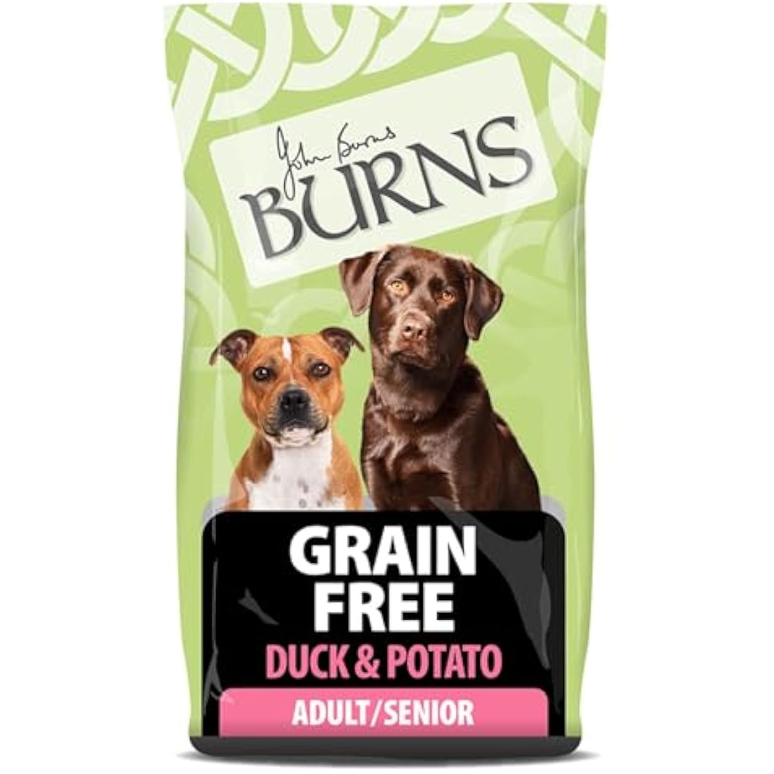 Burns Pet Nutrition Hypoallergenic Complete Dry Dog Food Adult and Senior Dog Grain Free Duck and Potato Grain Free 12 kg