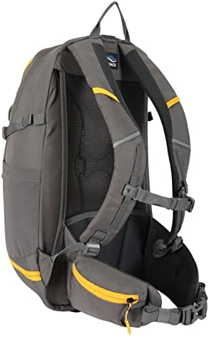 Mountain Warehouse Pace 30L Rucksack - Hydration Compatible Backpack, Airflow Back System Rucksack, Packaway Rain Cover - For Travelling, Camping, Hiking