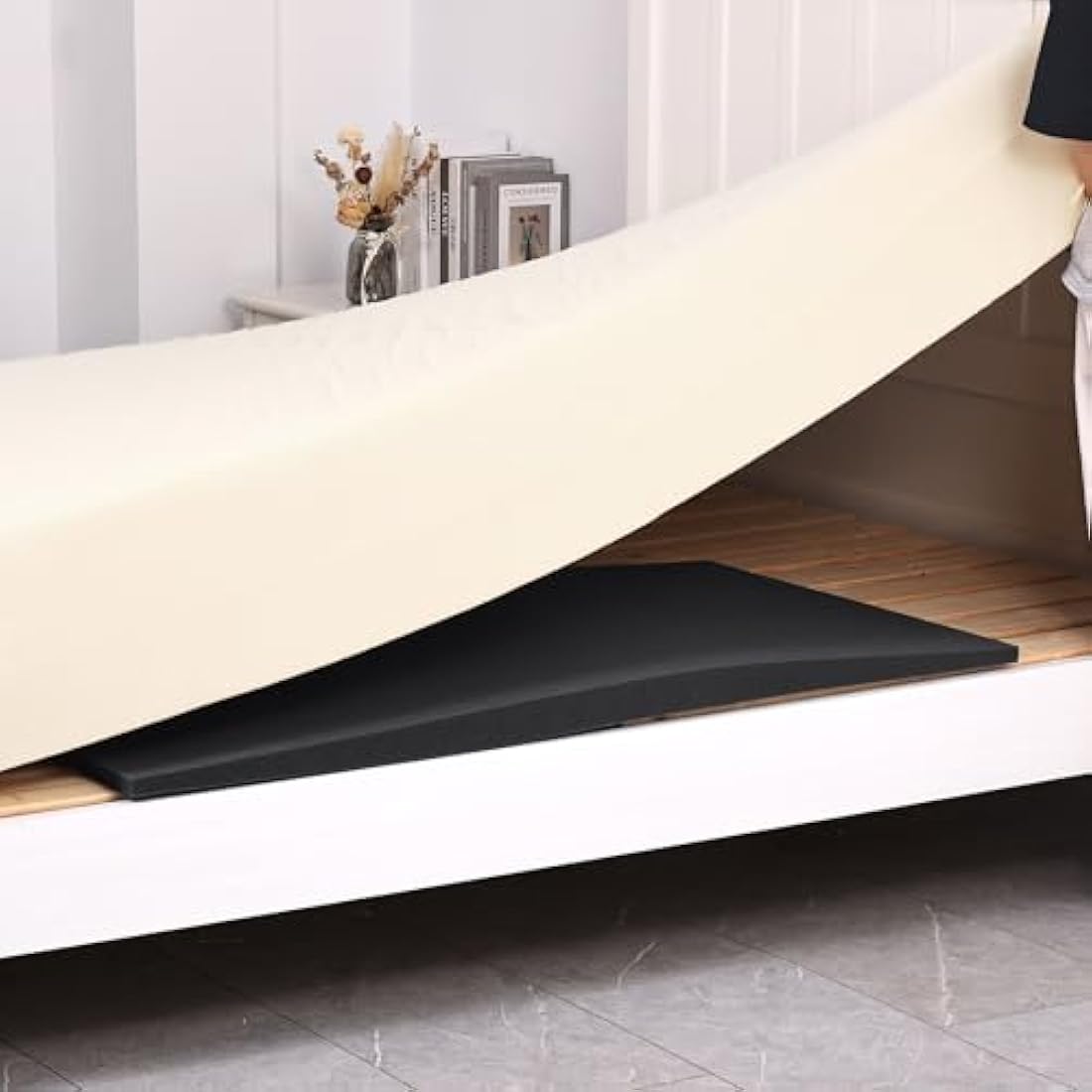 TANYOO Sagging Mattress Support Fix Sinking Beds High Density Foam Insert Pad for Sagging Bed Repair and Extends Life (Dark Grey, 1PACK)