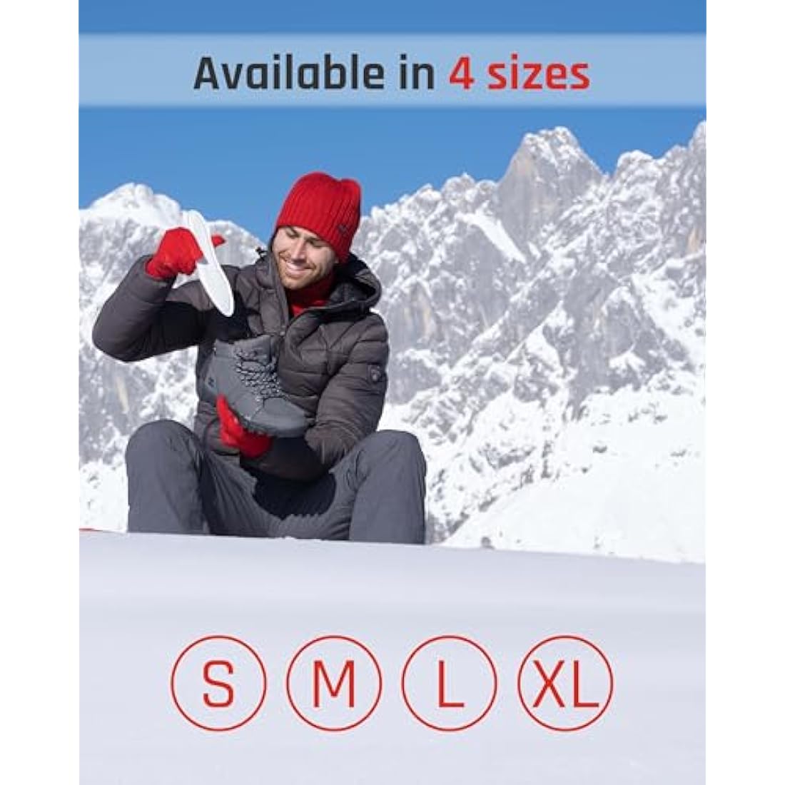 TerraTherm Insole Foot Warmers - 5, 10 or 30 Pairs - Feet and Heat Warmers, Heated Insoles for Shoes