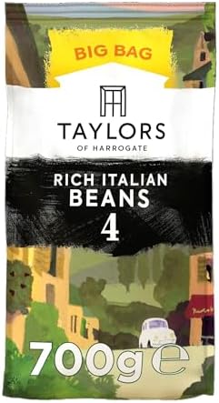 Taylors of Harrogate Rich Italian Coffee Beans, 700 g (Pack of 3 - Total 2.1kg)