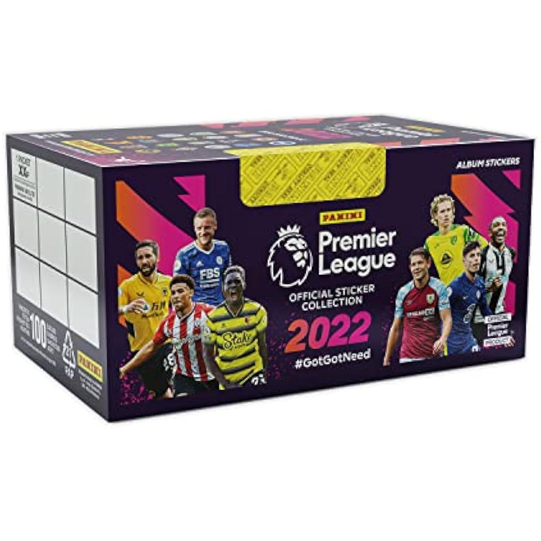 Panini Premier League 2022 Sticker Collection (x100 Packs)