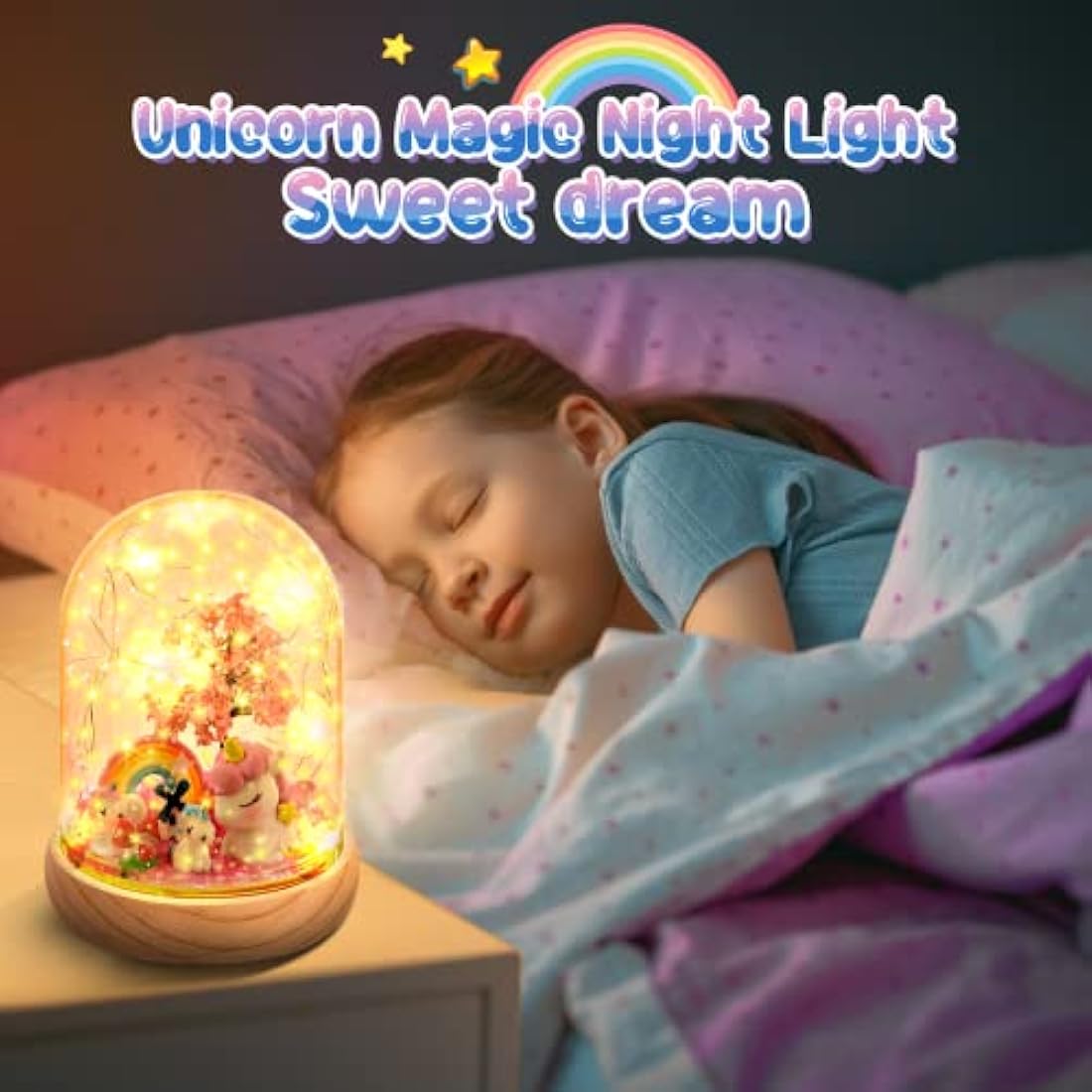 Dislocati Unicorn Gifts for Age 3-9 Year Old Girls Craft Kits for Kids Age 3-8, 3-7 Year Old Girl Best Handmade Unicorn Toys & Games