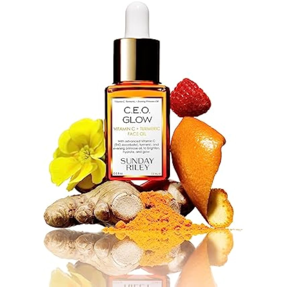 Sunday Riley C.E.O. Glow Vitamin C Turmeric Face Oil, 1.18 Fl Oz