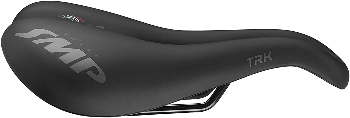 SMP4Bike Selle SMP TRK Large Saddle, Black, 27.2 x 17.7 cm
