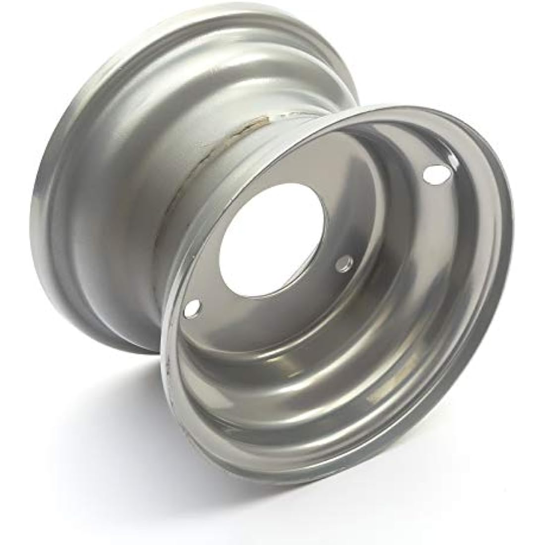 Steel Wheel Rim In Silver For Kids Quad Bikes 50cc 70cc 90cc ATV's Fits Tyre Size 145x70-6 Centre Hole is 54mm