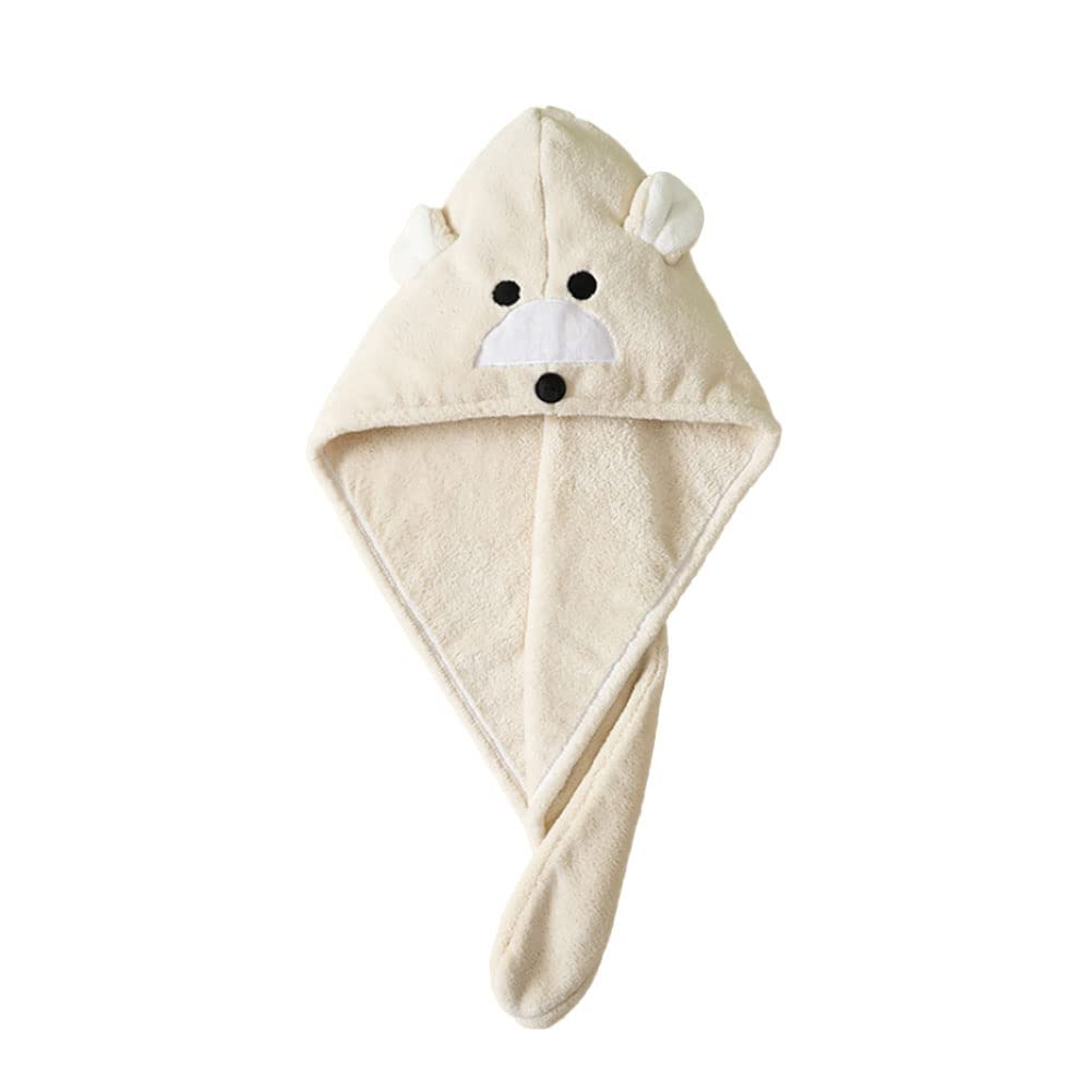 SJTJSPX Hair Towel Wrap Super absorbent hair drying hat Parent-child shower cap quick drying Turban Soft Anti-Frizz Head Towel Twist Wet Hair Towel