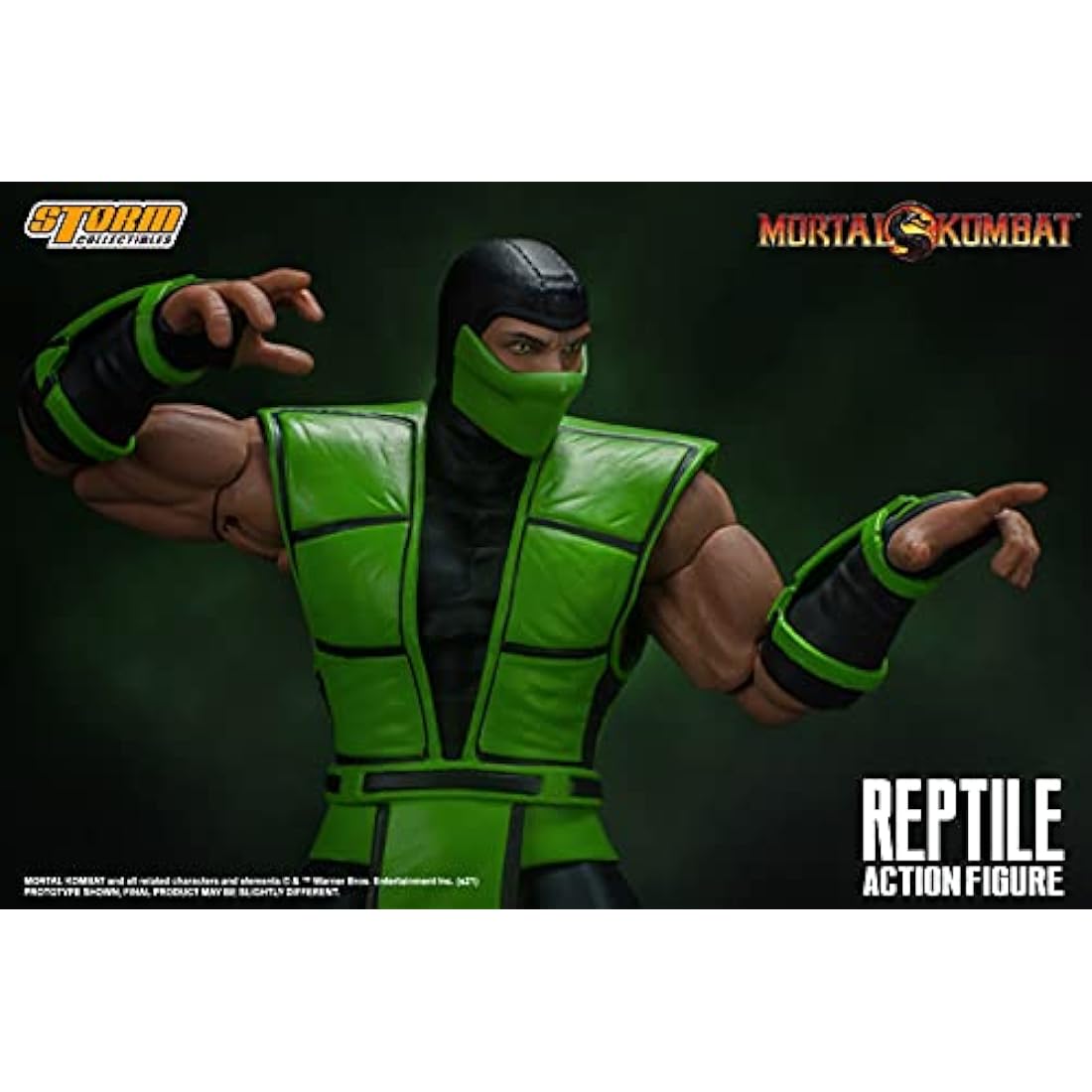 Storm Collectibles Mortal Kombat figurine 1/12 Reptile 18 cm