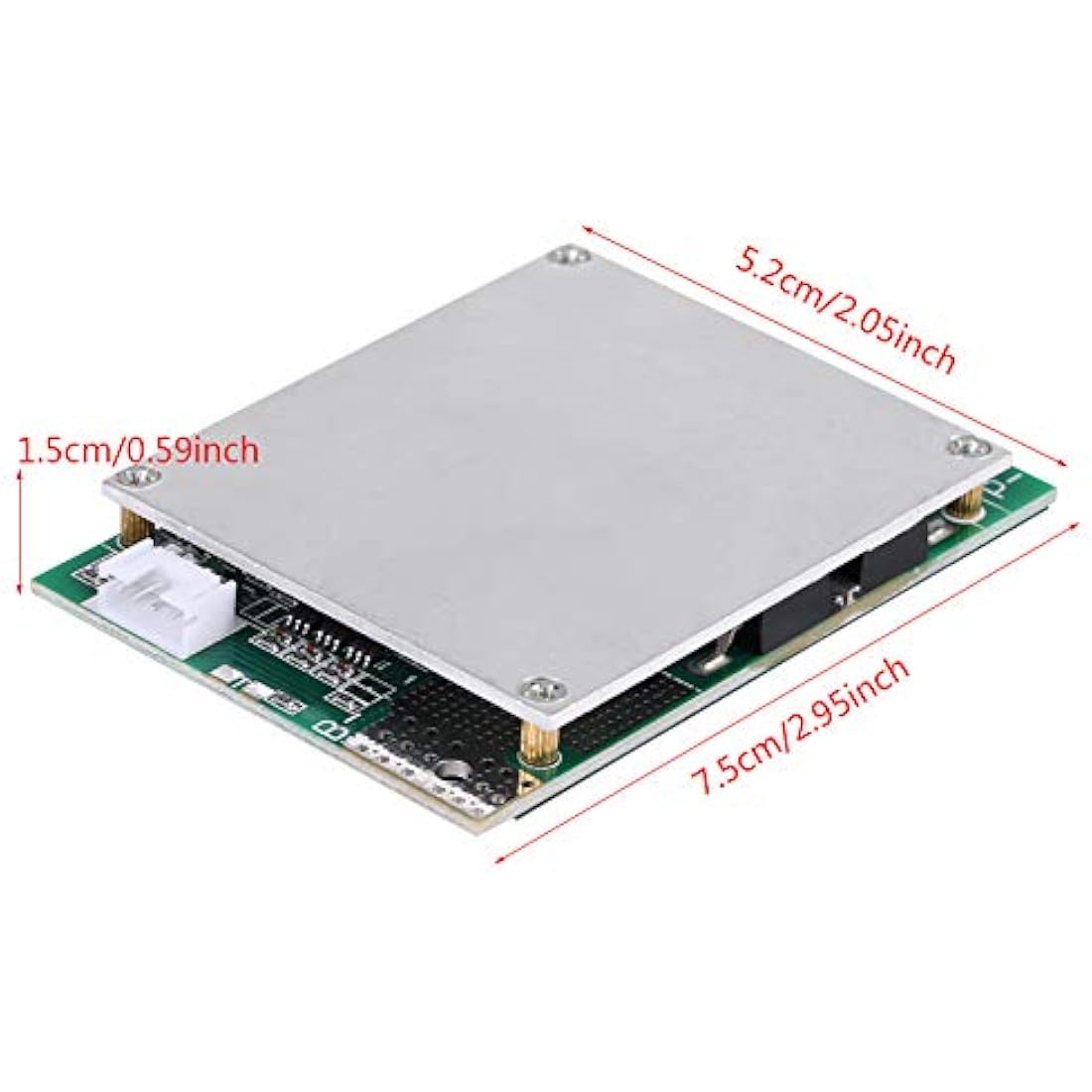 BMS PCB Protection Board, Lithium Battery Protection Board 3S 11.1V/12V/12.6V 50A Balance Li-ion 18650 Battery BMS PCB Protection Board With Balance
