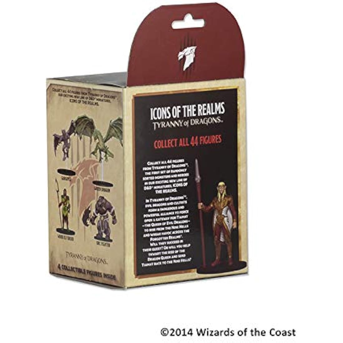WizKids Dungeons and Dragons Icons of the Realms, Tyranny of Dragons Booster Brick (8)