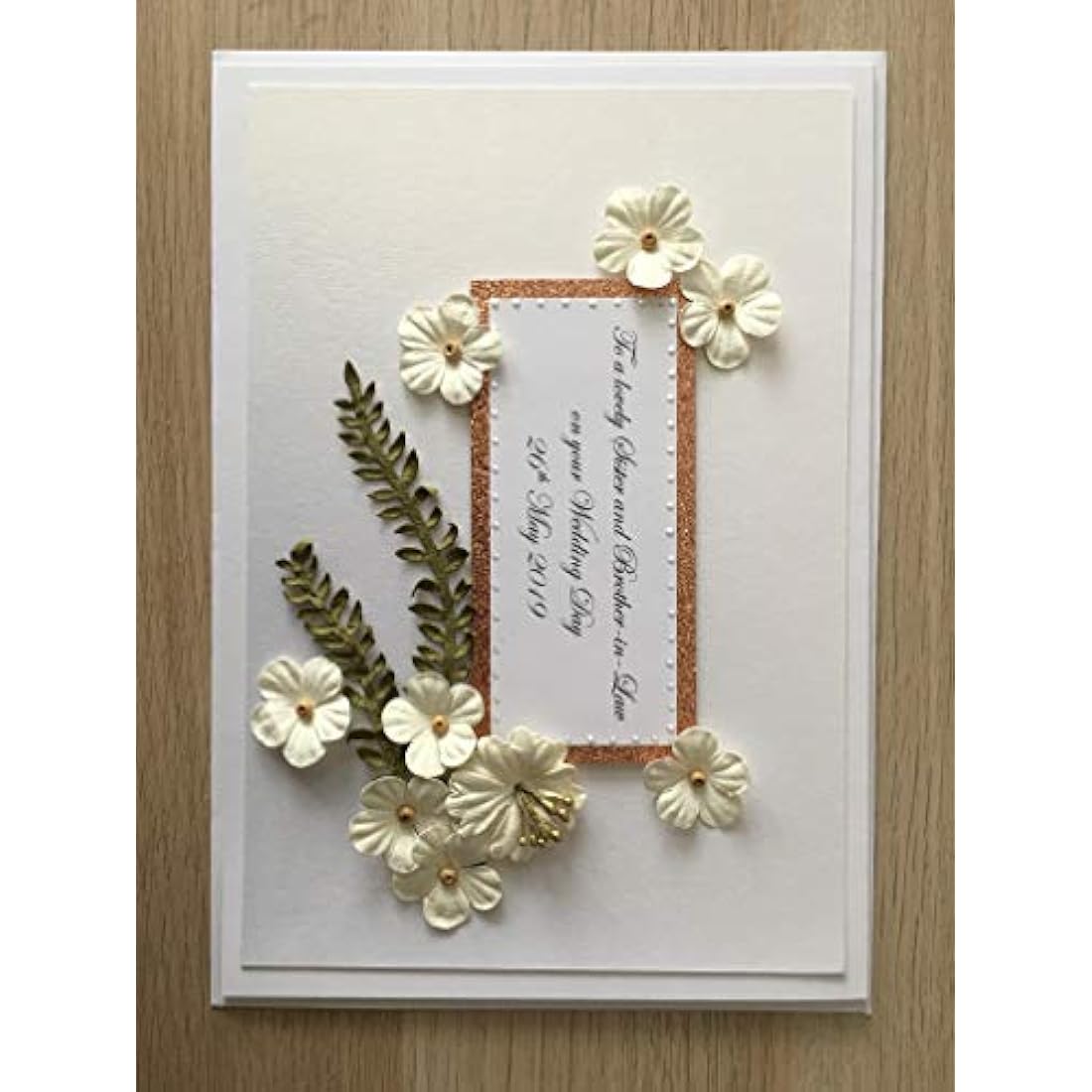 Craft UK 2258 10 x 7-Inch Card and Envelope - White (Pack of 25)