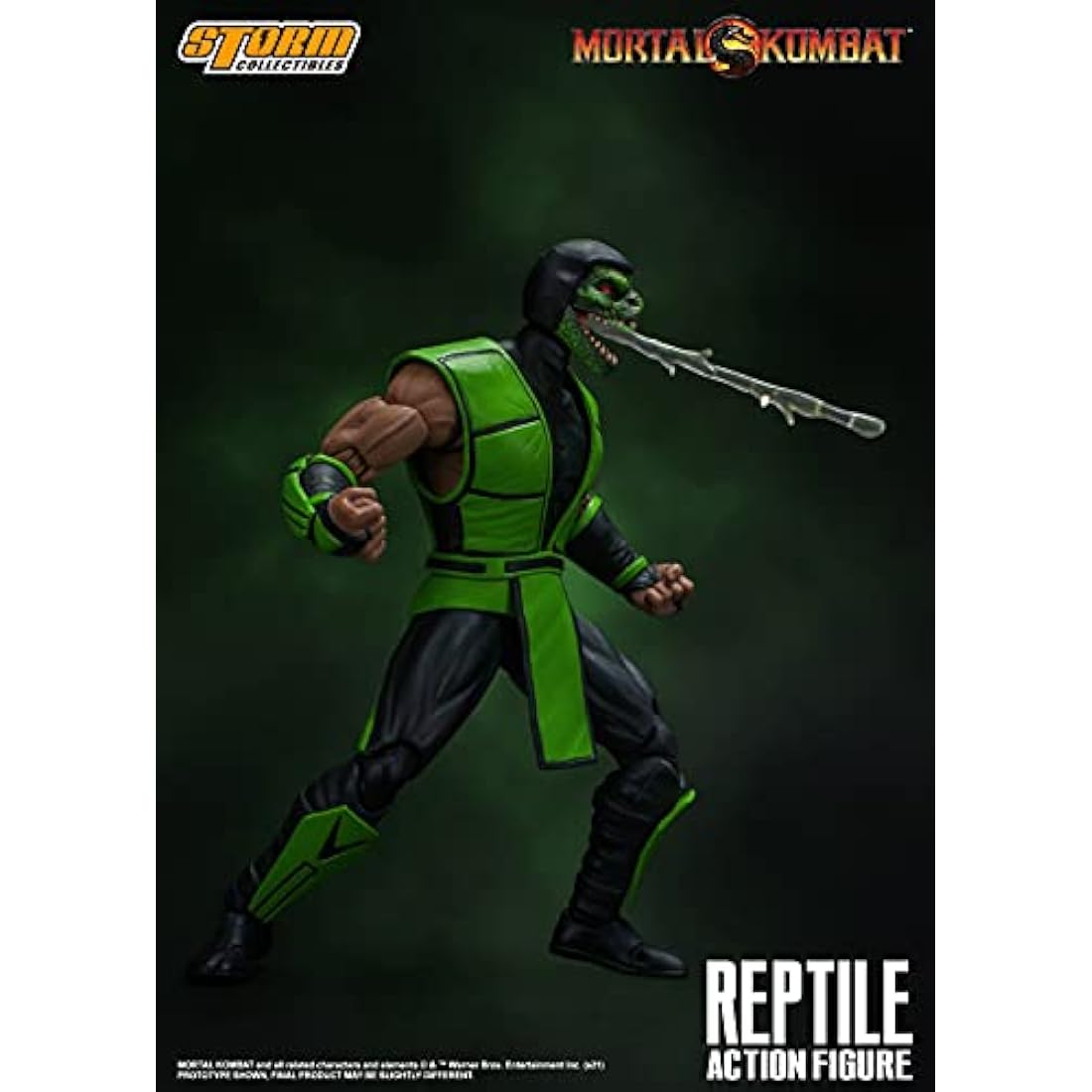 Storm Collectibles Mortal Kombat figurine 1/12 Reptile 18 cm