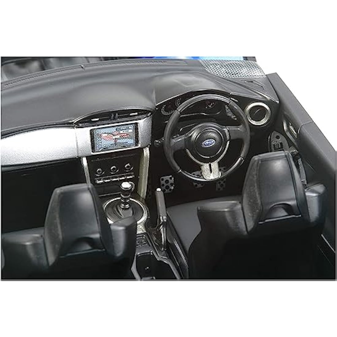 TAMIYA TAM24324-1:24 Subaru BRZ - Plastic Construction Kit - Model Building - Car Kit - Faithful Replica - Detailed Kit - Crafts - Hobby - Assembly, Blue