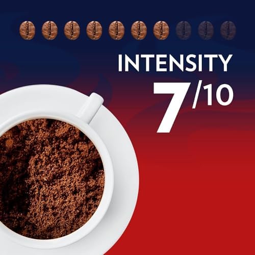 Lavazza Crema e Gusto Classico Ground Coffee, Dark Roast, 250g Each, 10-Pack - Ideal for Moka and Filter