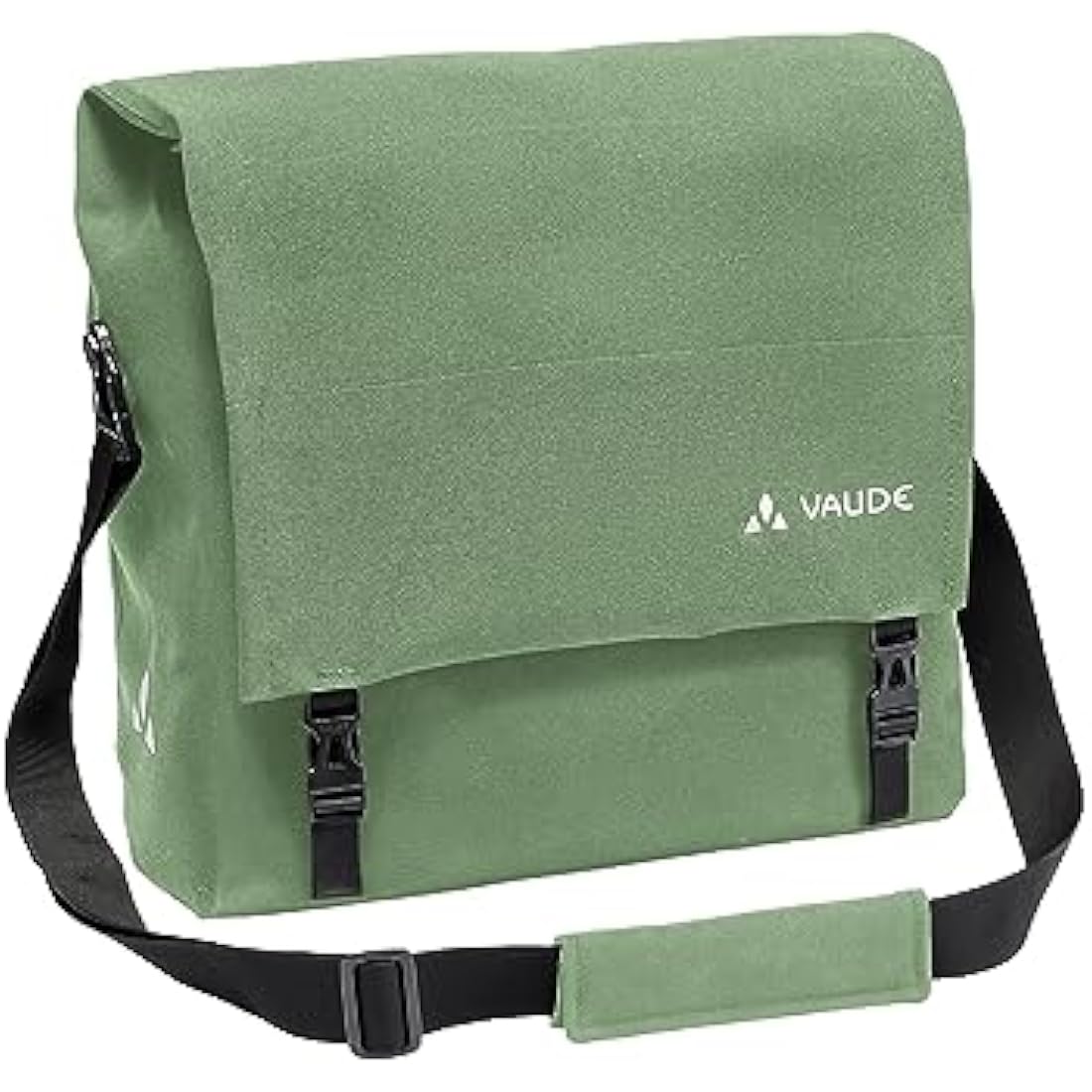 VAUDE Bicycle Pannier 2-1 20L Green Stylish Business Bicycle Bag 100% Waterproof Pannier Rack Bag Easy Attachment - Made in Germany