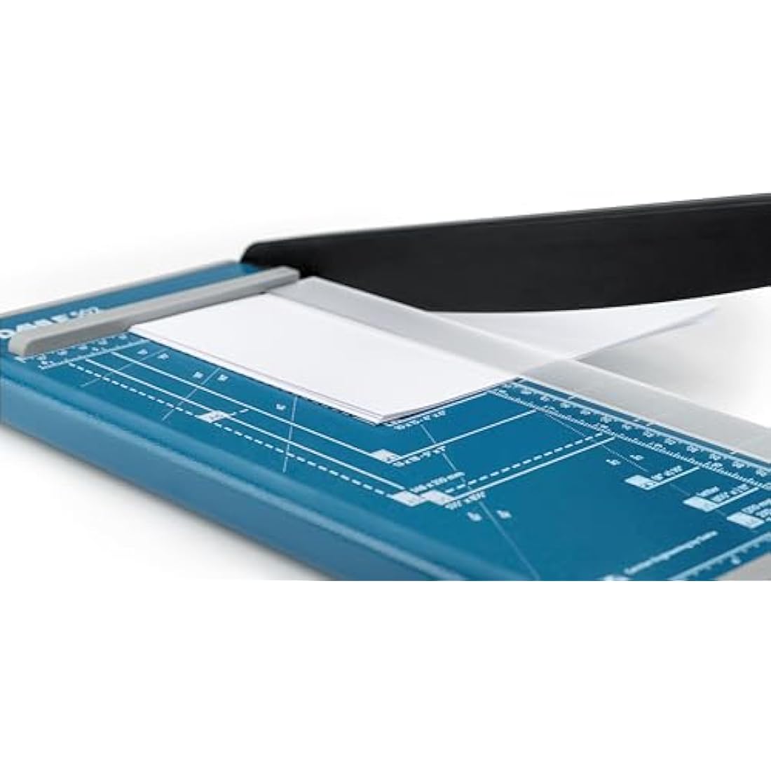 Dahle 502 Craft Creative A4 Self-Sharpening Stack Paper Guillotine Trimmer, Blue