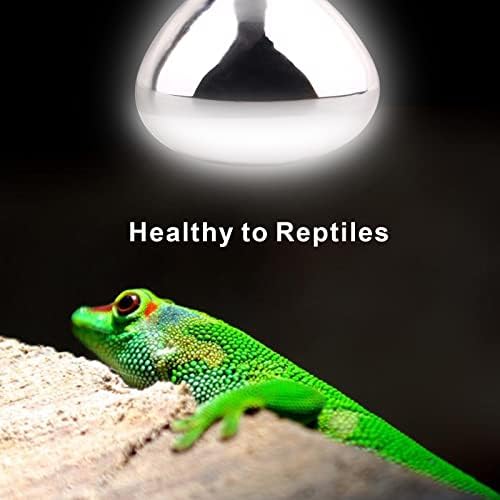 DERNORD Mercury Vapour Bulb Tortoise - 160W UVA UVB Heat Lamp Bulb for Reptile Turtle Snakes Bearded Dragon Vivarium Spotlight Basking Bulbs E27 Screw