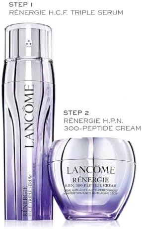 Lancôme Rénergie H.C.F. Triple Serum - Hyaluronic Acid Serum for Visible Correction of Anti Aging Signs & Dark Spots, With Vitamin C+, Niacinamide & Ferulic Acid, 50ml