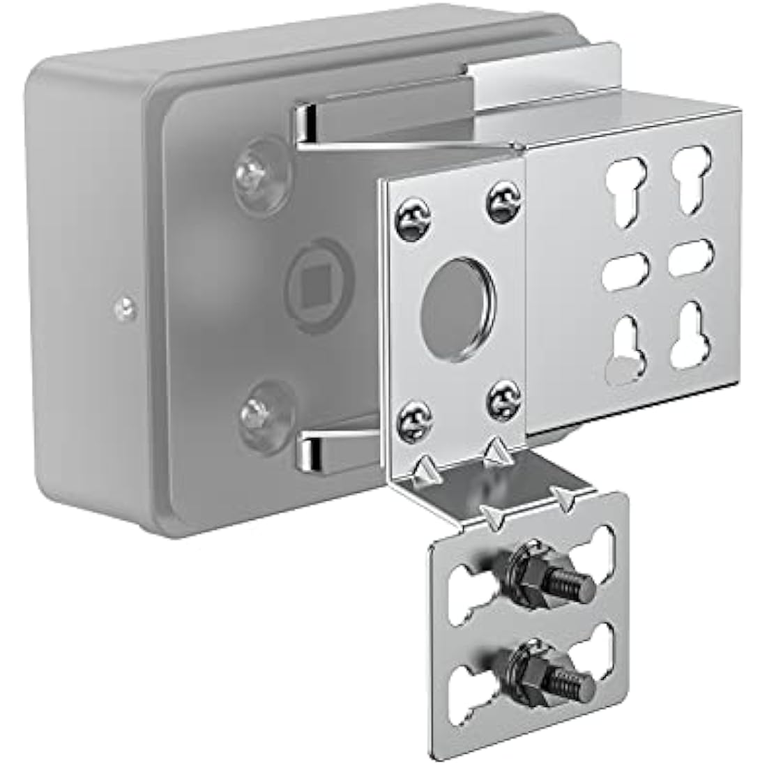 Onlyfire Universal Barbecue Grill Stainless Steel Rotisserie Motor Bracket Set