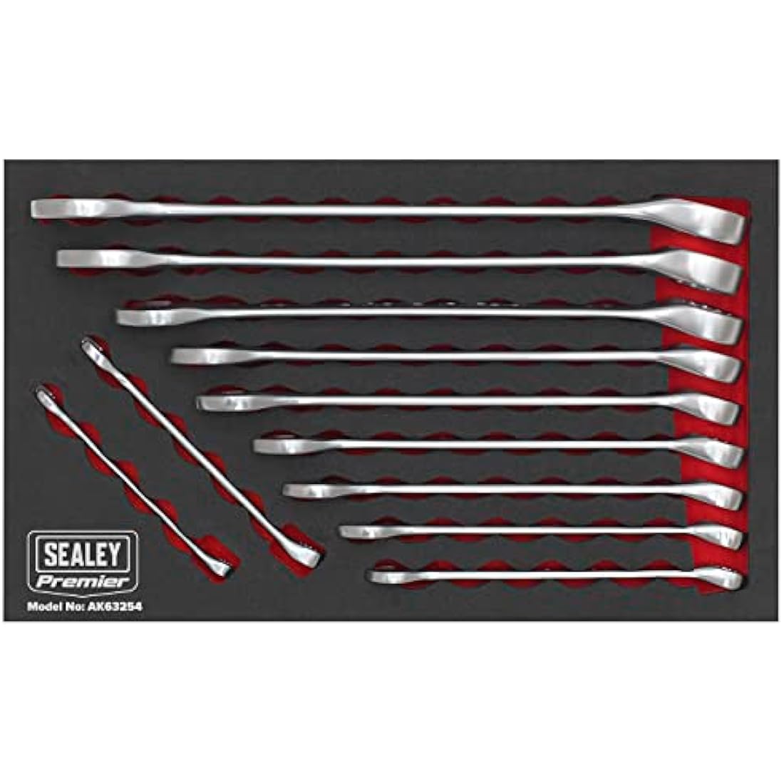 Sealey AK63254 11pc Combination Spanner Set - Imperial