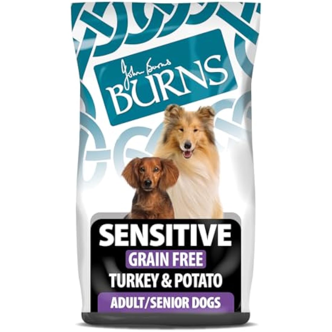 Burns Pet Nutrition Complete Dry Hypoallergenic Dog Food For Sensitive Dogs – Turkey and Potato 6 kg
