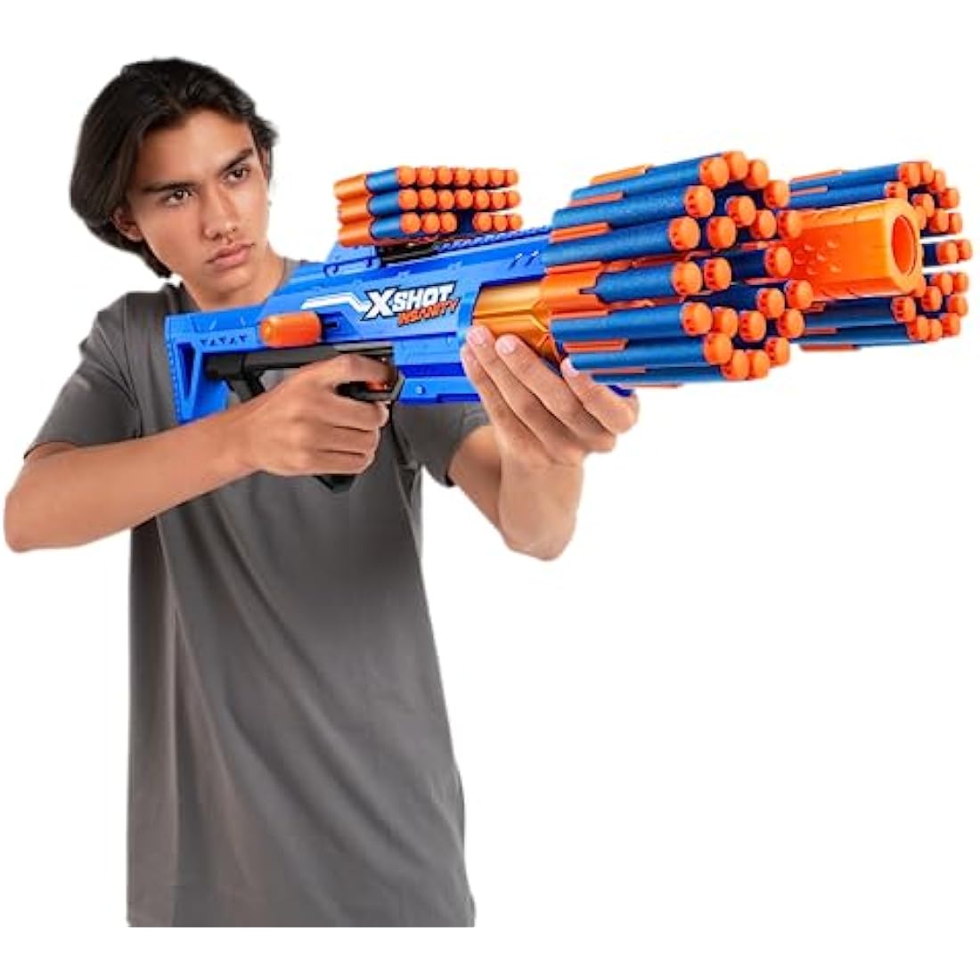 XSHOT Insanity Berzerko by ZURU with 48 Darts, Air Pocket Technology Darts and Dart Storage, Outdoor Toy for Boys and Girls, Teens and Adults, Berzerker, Bezerko