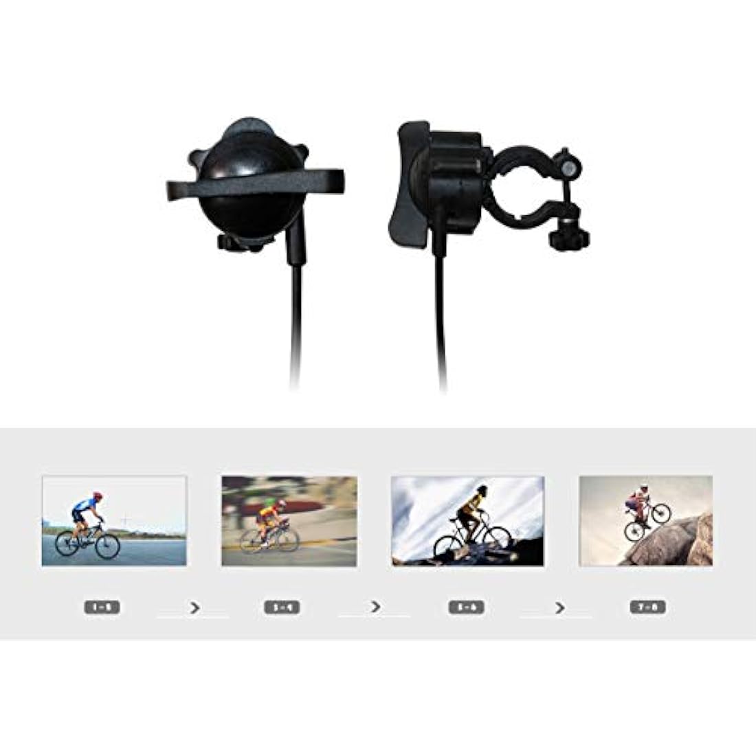 BalanceFrom Bike Trainer Stand Steel Bicycle Exercise Magnetic Stand with Front Wheel Riser