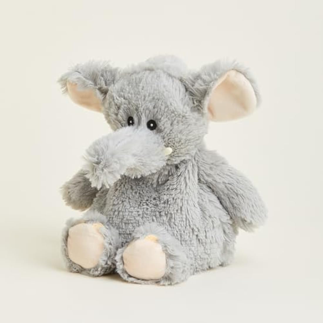 Warmies Plush Elephant Microwavable Weighted Teddy with French Lavender Scent, Hot or Cold for Cool Relaxation and Warm Relief