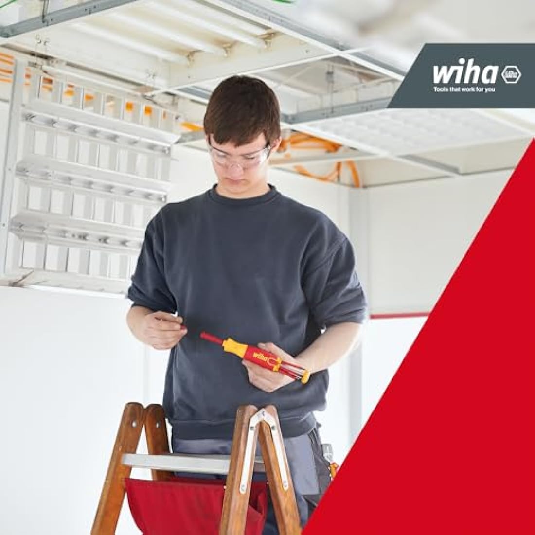 Wiha SB 2831-09022 LiftUp Electric, Red Yellow (SB283109022)