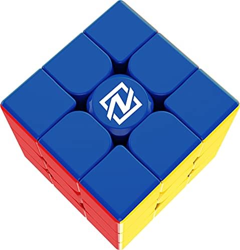 Nexcube 3x3 - Super Smooth 3x3 Speed Cube | Puzzle Cubes | Brain Teaser Puzzles for Adults and Kids | Ages 8+