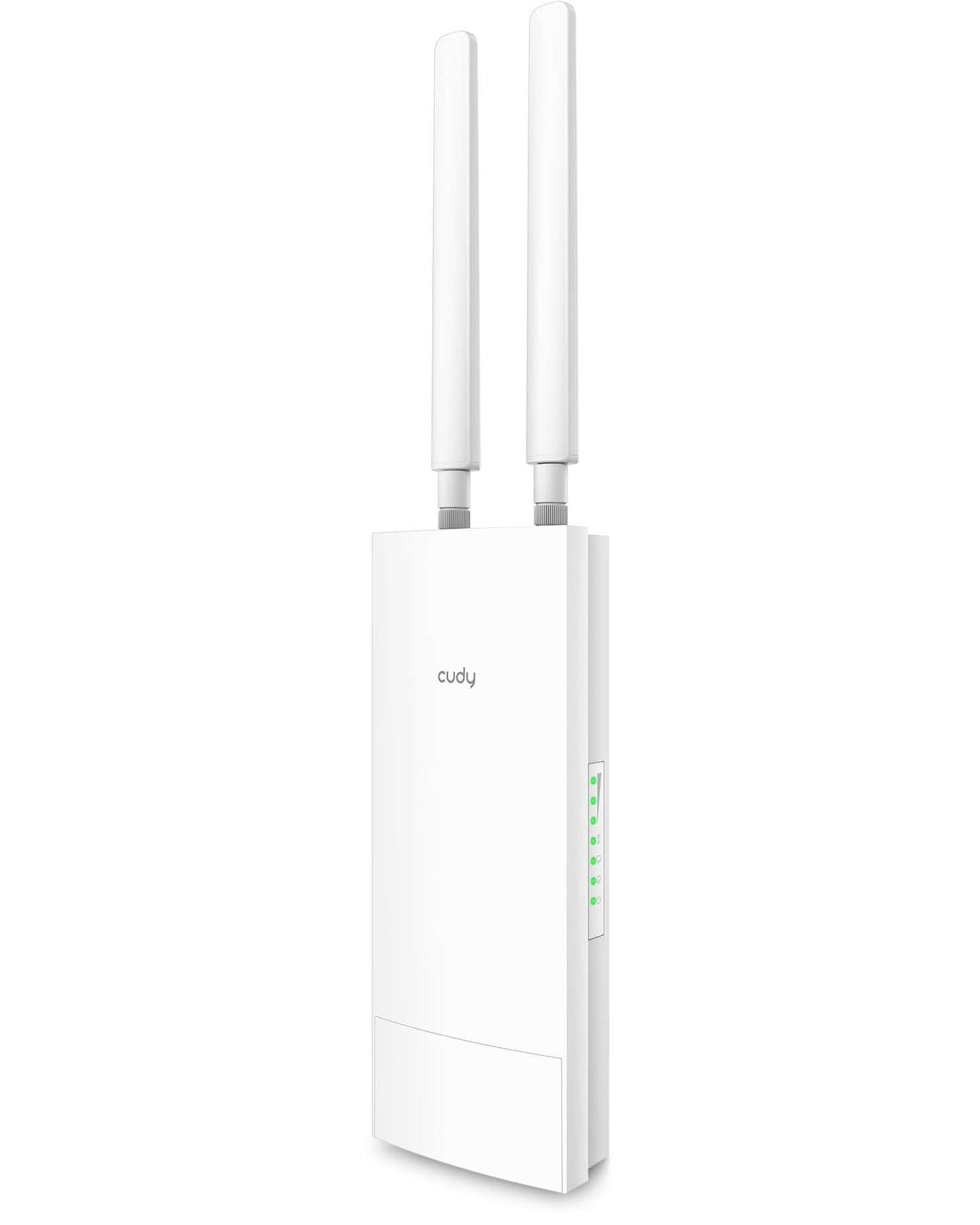 Cudy Unlocked Outdoor 4G LTE Cat4 Modem Router with SIM Card Slot, N300 WiFi, IP65, Detachable Cellular Antennas, Passive PoE Adapter Included, VPN,