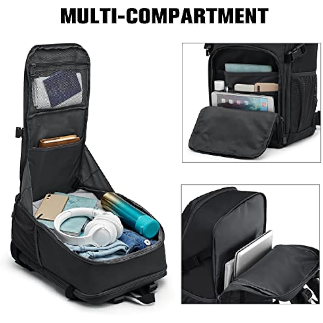 G4Free 35L Military Tactical Backpack Army Assault Molle Pack Bag Rucksack Daypack Fishing Trekking Hunting