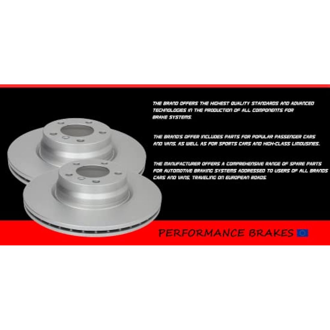 New Set Brakes VIC-867 Full Brake discs 2 pcs rear left / right compatible with OPEL ASTRA H CLASSIC 1.2-2.2D 02.1998- Diameter 264mm