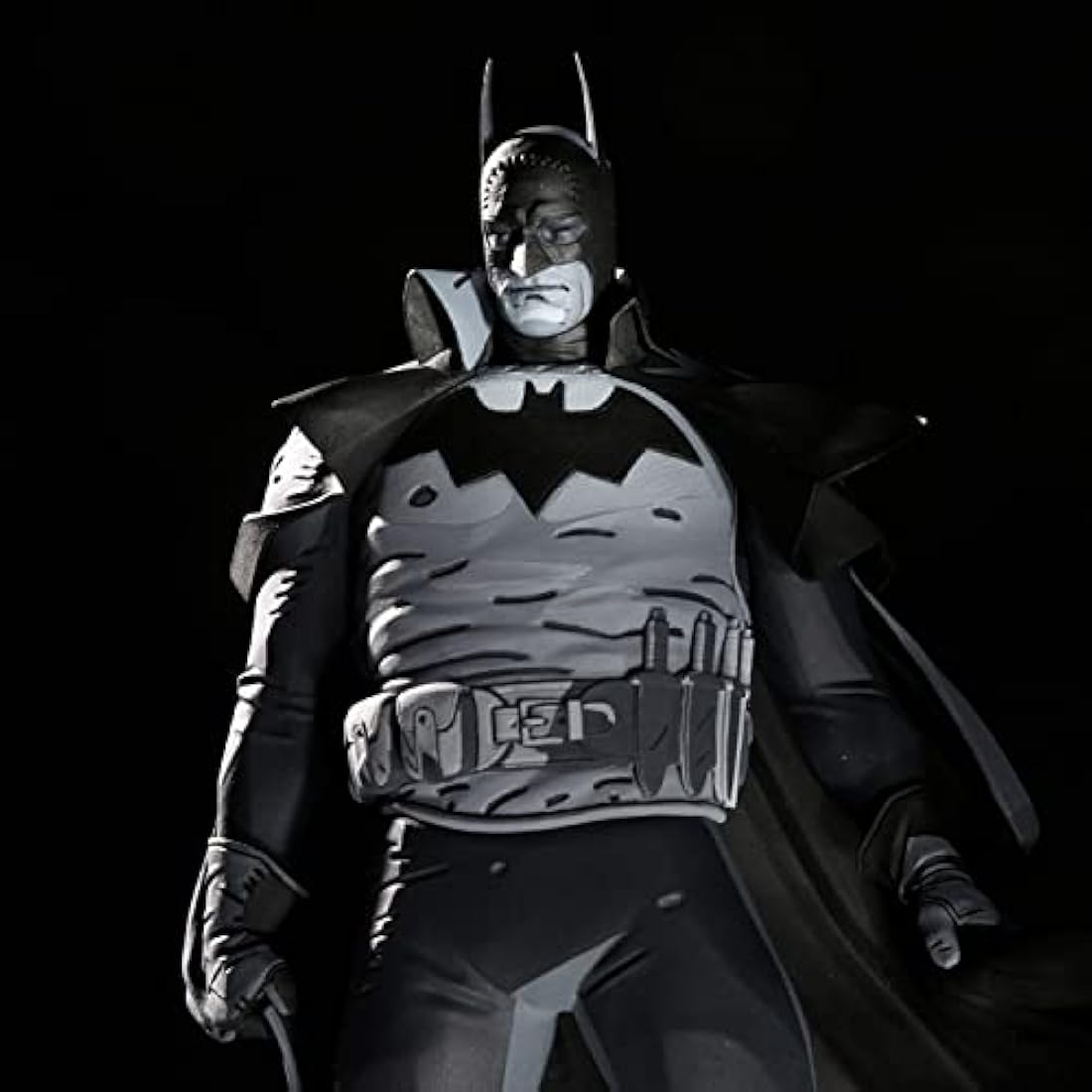 McFarlane Toys, Limited Edition 1:10 scale DC Batman Black and White Line Collectible Resin Statue, Mike Magnolia Design, DC Multiverse Collectors Statue - Ages 12+