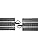 Bachmann Trains - Snap-Fit E-Z TRACK 9” STRAIGHT TRACK - BULK (50 pcs) - STEEL ALLOY Rail With Black Roadbed - HO Scale