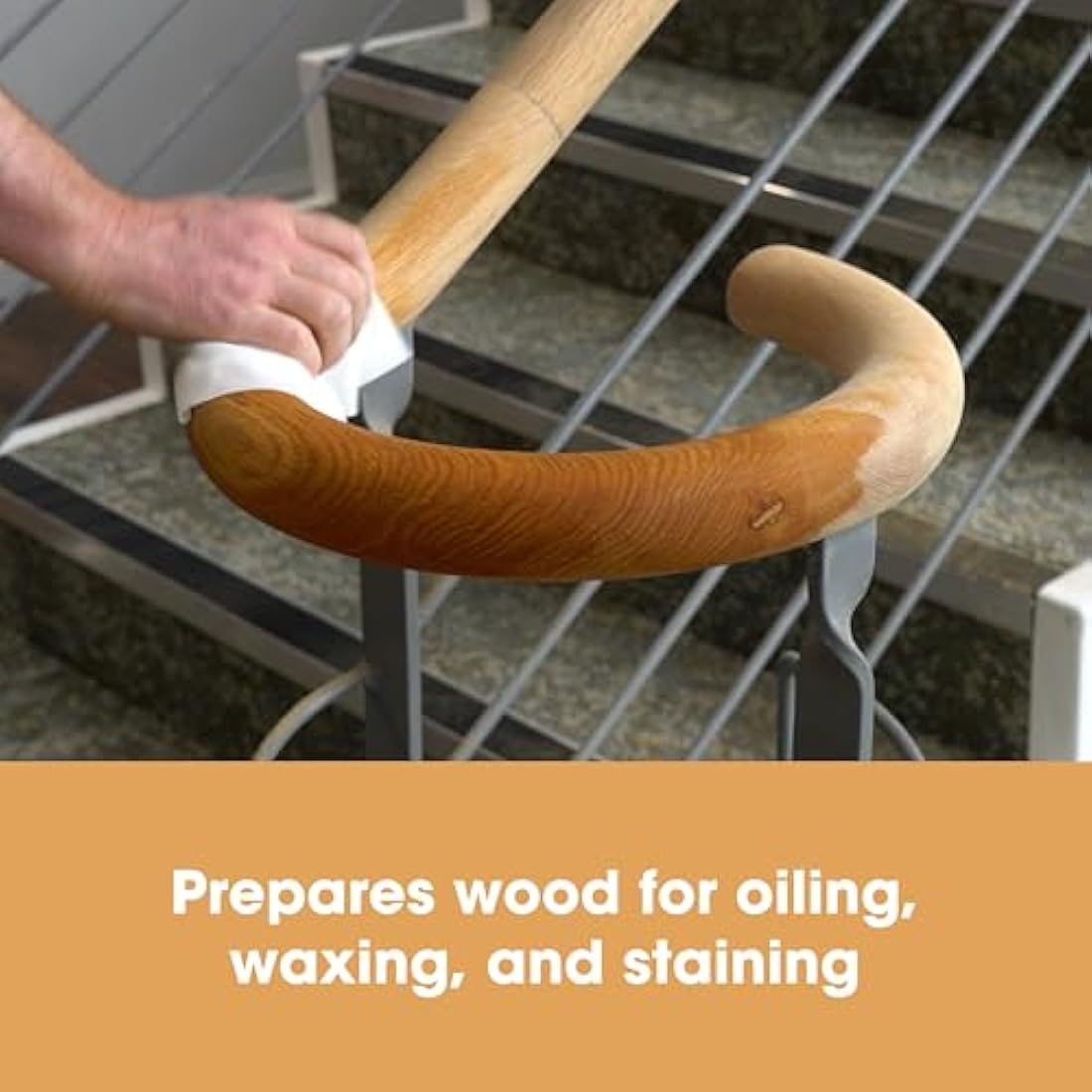 Furniture Clinic Wood Cleaner (500ml) | Restore & Clean Wooden Floors, Furniture, Blinds, Doors, Decking and Many other Wood Surfaces - Easily Remove Wax & Polish Build up, Grease and Grime
